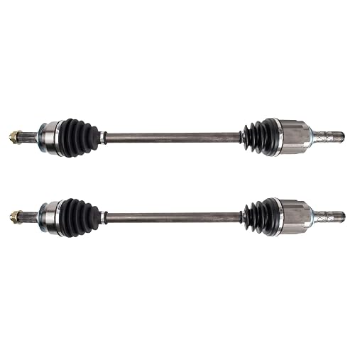 TRQ Juego de Montaje de Eje CV Delantero Conductor y Pasajero Compatible Subaru Crosstrek 2016-2017 y XV 2014-2015