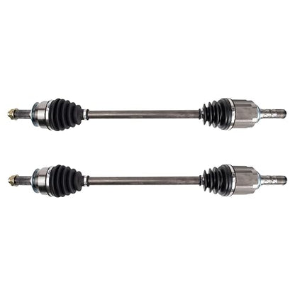 TRQ Juego de Montaje de Eje CV Delantero Conductor y Pasajero Compatible Subaru Crosstrek 2016-2017 y XV 2014-2015