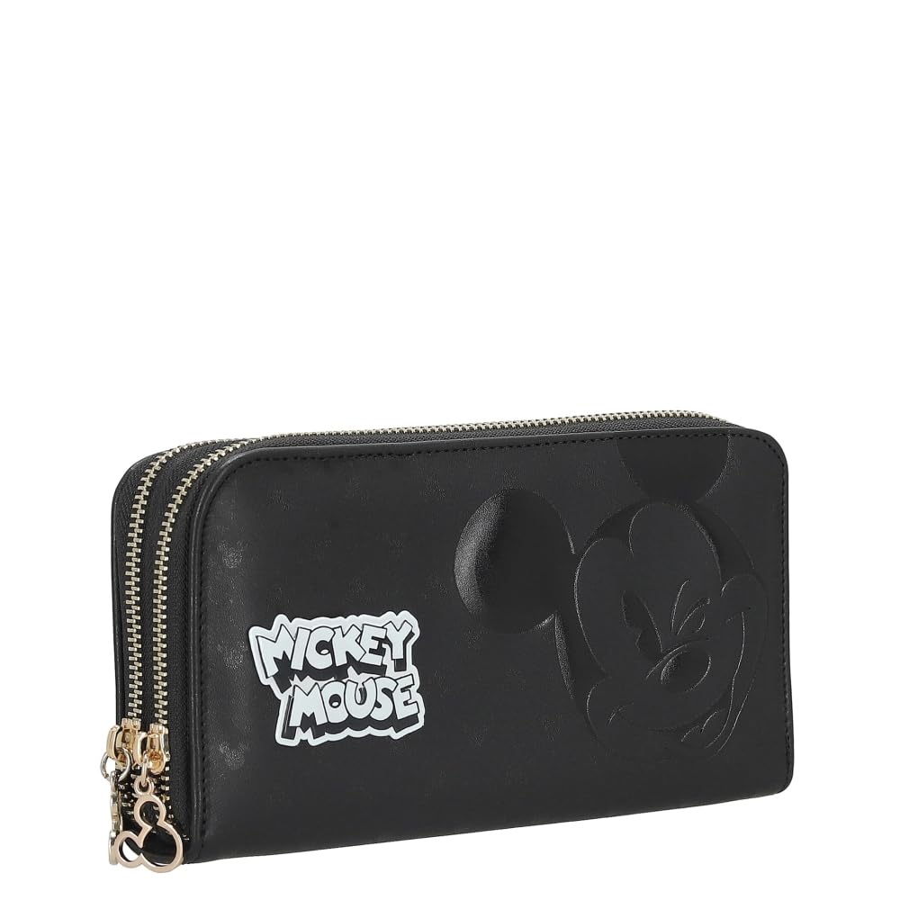 W Capsule Mickey Cartera para Mujer Negro HBYARMULKE70CW