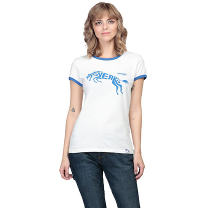 Wrangler Linea: Playera Segmento: Fashion Playera Manga Corta Blusas Mujer