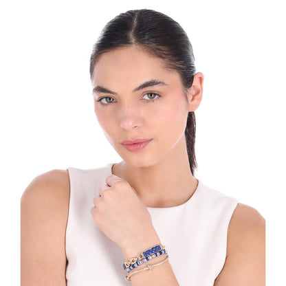 Nine West Box Set Pulsera Dorado Multiniveles para Mujer