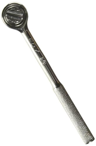 Foy 140439 Matraca reversible para dado cuadro de 3/8", cabeza redonda, mango moleteado