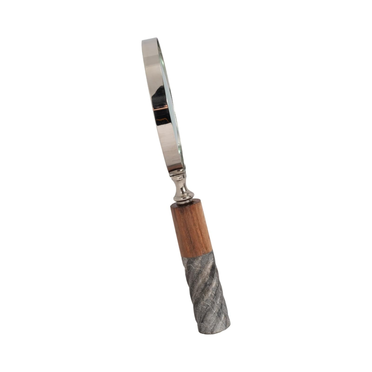 Sagebrook Home 15510 - Lupa de 4" D con Mango de Resina, 2 Tonos, Multicolor
