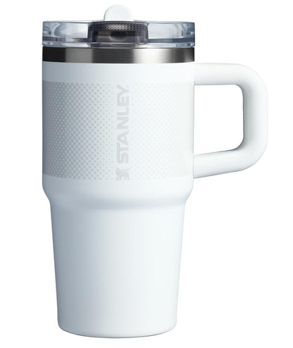Stanley Quencher ProTour - Vaso con Popote Abatible, Mango Integrado, Acero Inoxidable, Sin BPA - 20 Ounces - Frost Fade