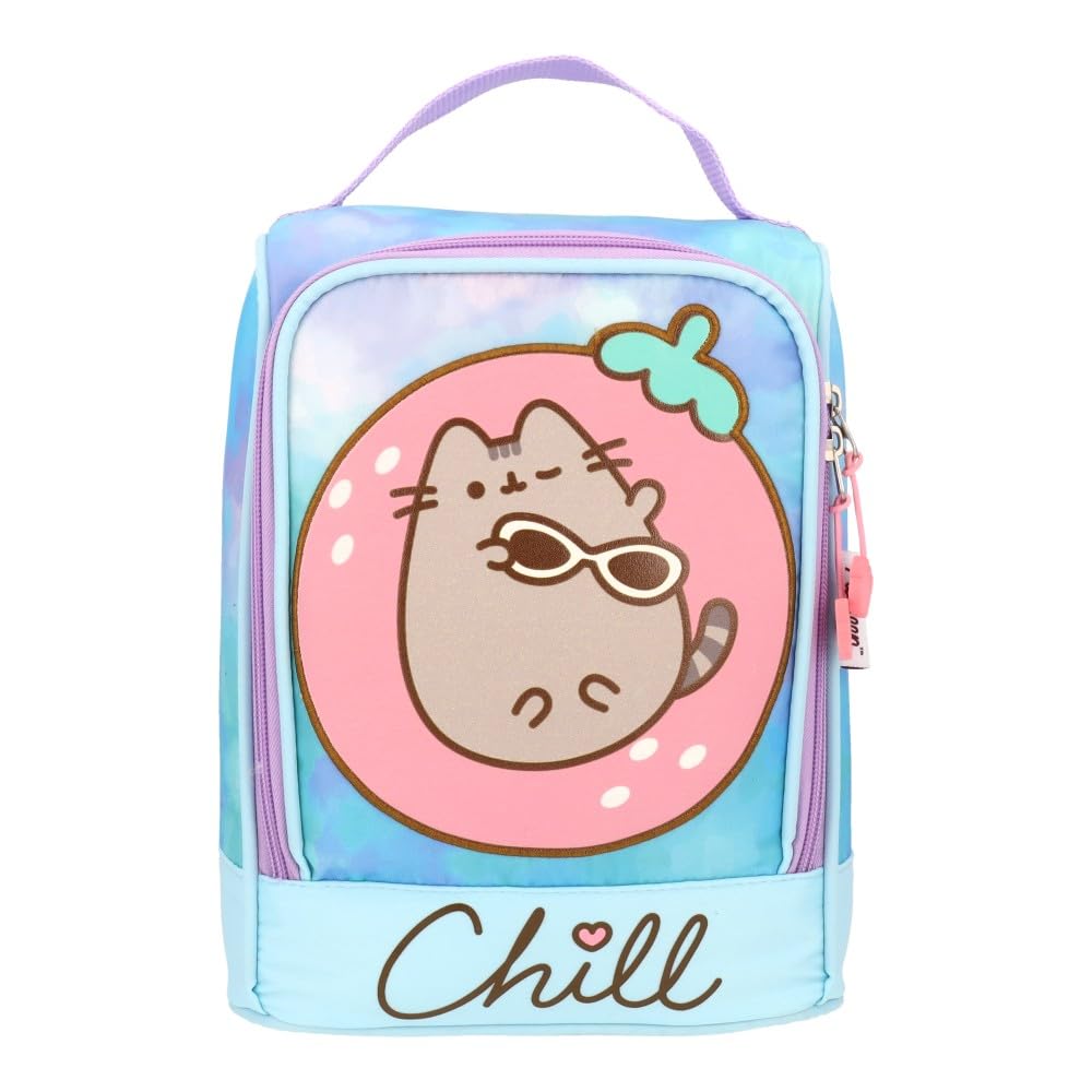 Pusheen Lonchera Térmica Keepack Escolar, Bolsa de Almuerzo Resistente y Práctica para Niñas y Mujeres