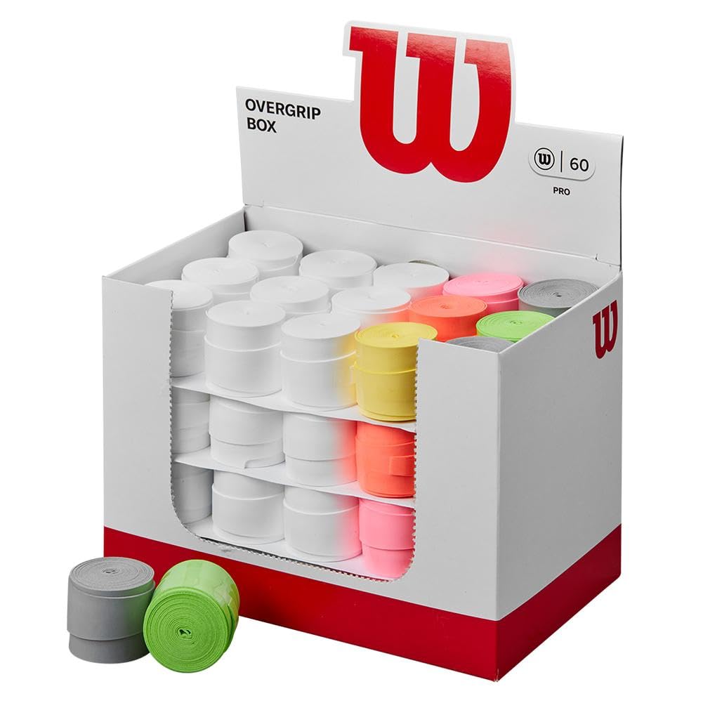 Wilson Sobregrip para Raqueta de Tenis - Variado - Pro - Paquete de 60