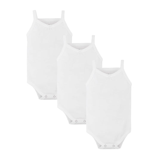 Baby Creysi Body para Niños Pack de 3 Algodón Hipoalergénico