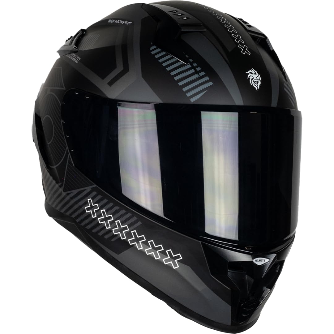 KOV Casco Ares KNOX Negro/Gris M