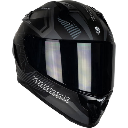 KOV Casco Ares KNOX Negro/Gris L
