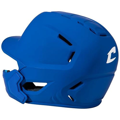 Champro HXE - Casco de bateo de béisbol Mate con mandíbula
