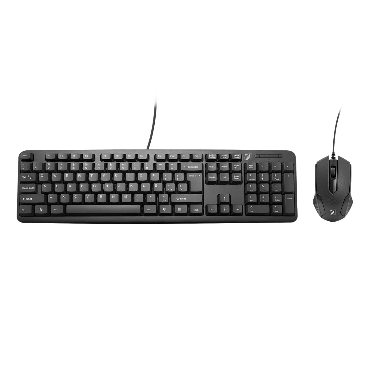 Green Leaf Kit de Teclado Multimedia y Mouse Texturizado 18-8324