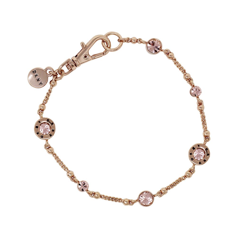 DKNY Pulsera Dorada de Acero para Mujer