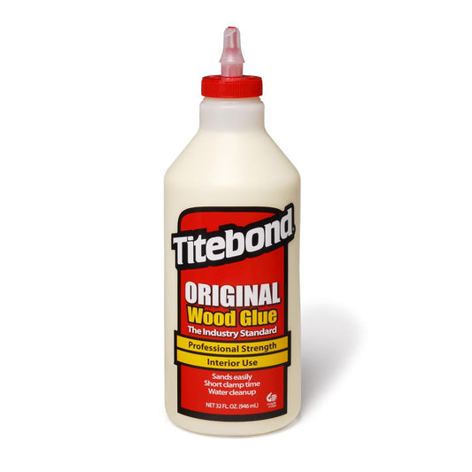 Titebond Original - Pegamento para madera, 1 cuarto de galón #5065, amarillo