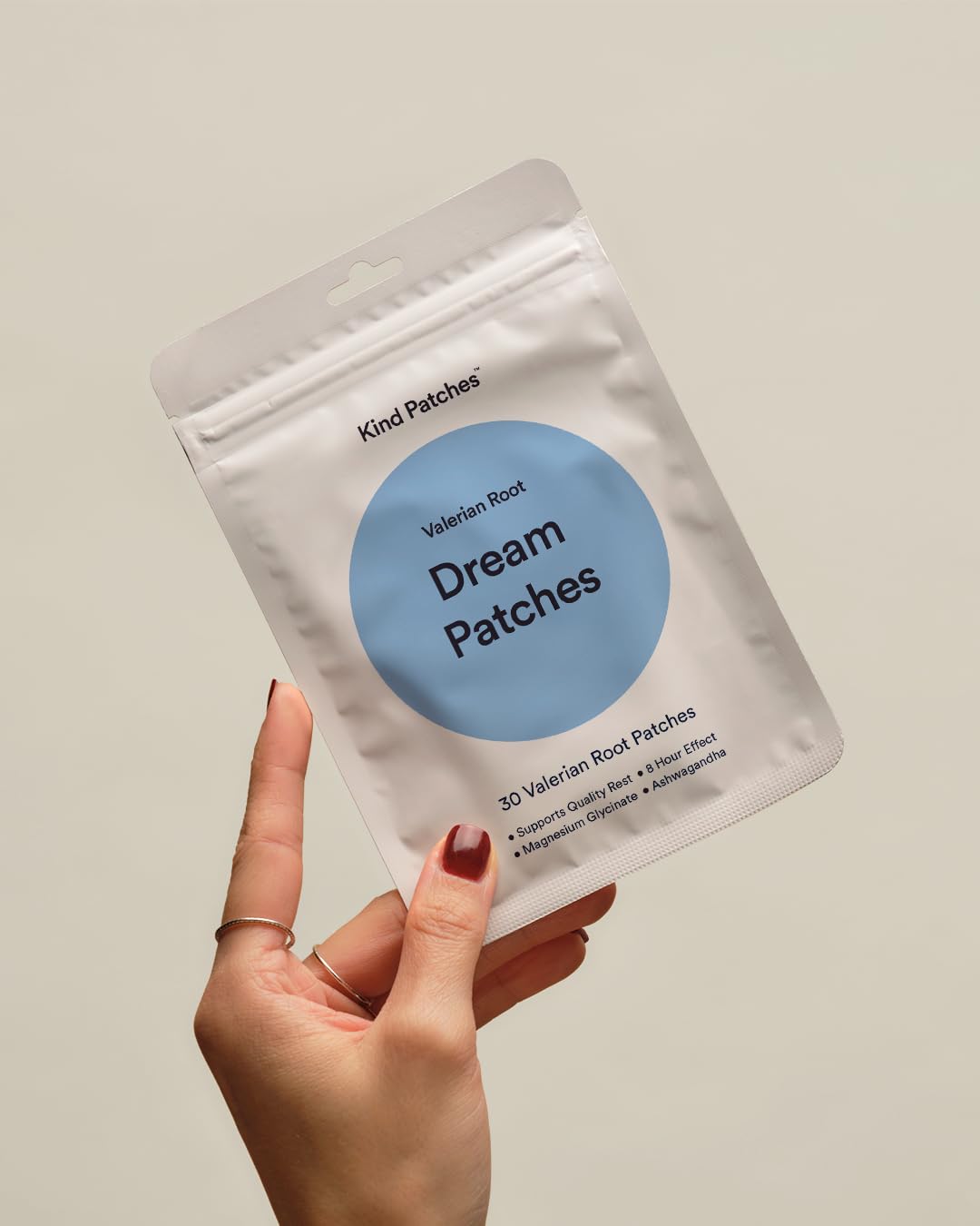 Dream Patches - Valerian Root by Kind Patches for Unisex - 30 Count | Infused with valerian root extract