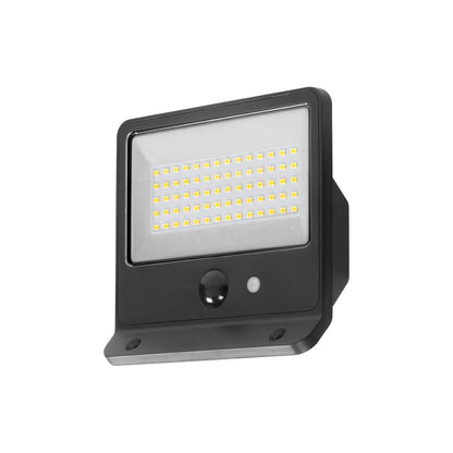 Tecnolite - Lámpara Solar LED 10 W, Luz de Día, Sensor de Movimiento, Modos de Luz, IP65