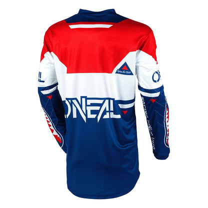 O'Neal Element Racewear Playera Infantil E001-424, Azul/Rojo, Talla G