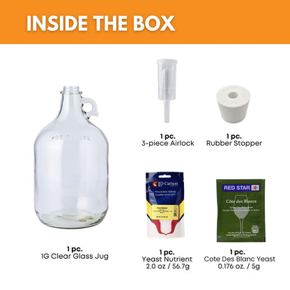 Shepherd Made Mead Making Kit (Mead-Kit), multicolor