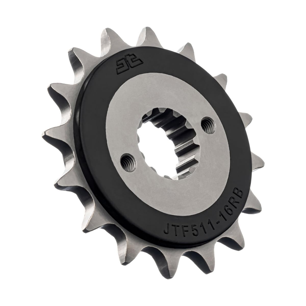 JT Sprockets JTF511.16RB Piñón Delantero Acolchado de Goma, 16 Dientes