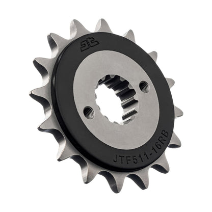 JT Sprockets JTF511.16RB Piñón Delantero Acolchado de Goma, 16 Dientes