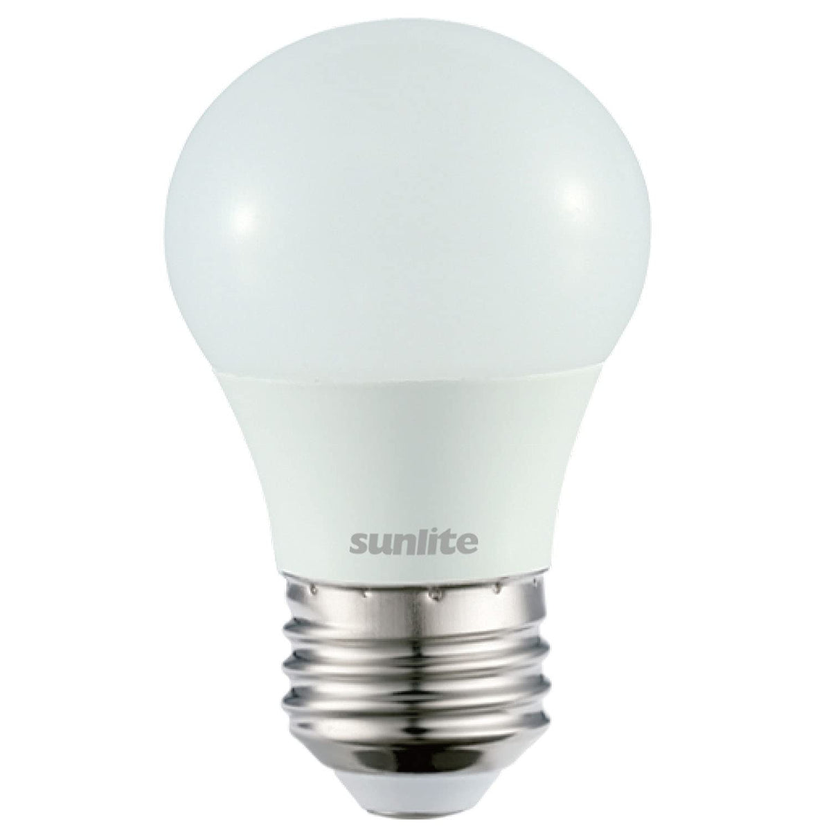 Sunlite - foco LED A15 para refrigerador, 6 vatios (equivalente a 40 W), 450 lúmenes, base media (E26), regulable, acabado esmerilado, certificación UL, luz diurna de 5000 K, 1 paquete