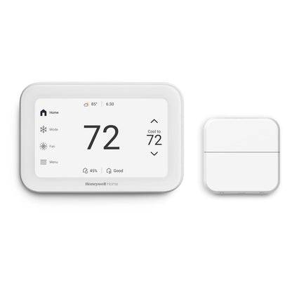 Honeywell Home X8S - Termostato Wi-Fi programable Inteligente Premium con Sensor, Acceso al Timbre de Video, Control de Humedad, visualización táctil Personalizable de 5 Pulgadas, Energy Star