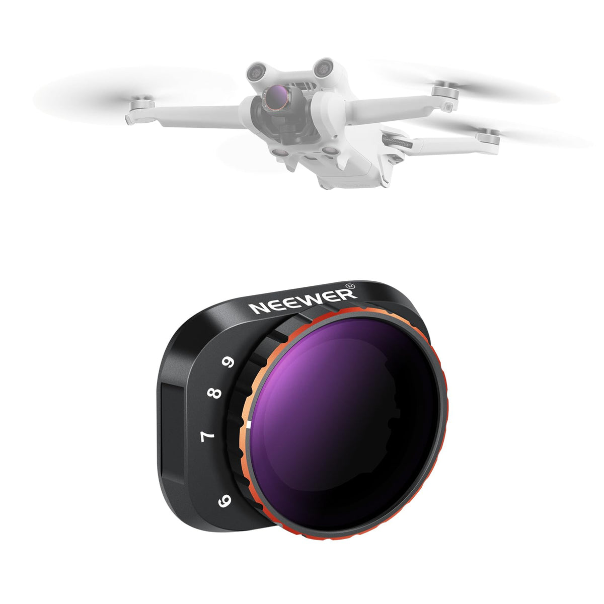 NEEWER Filtros para Drones DJI Mini ND CPL UV - Mini 3Pro - ND64-512