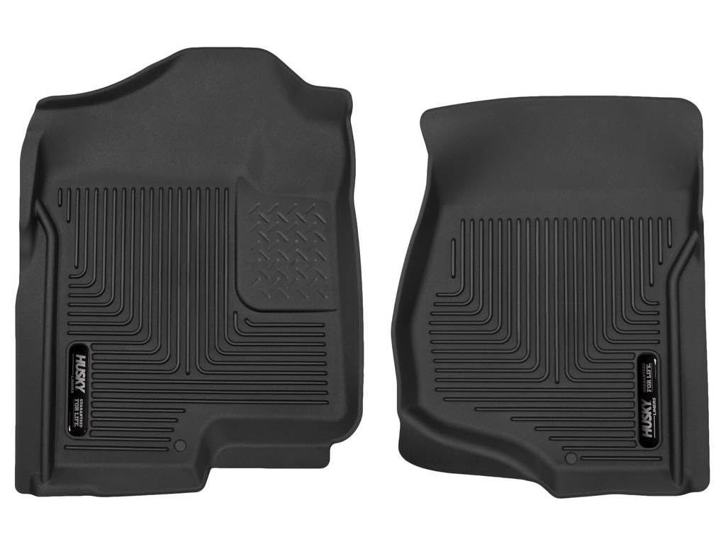 Husky Liners Weatherbeater Alfombrillas Delanteras para Cadillac Escalade/GMC Yukon/Chevrolet Suburban 2007-2014, Negro 18201 - Weatherbeater - Front Row - Negro -