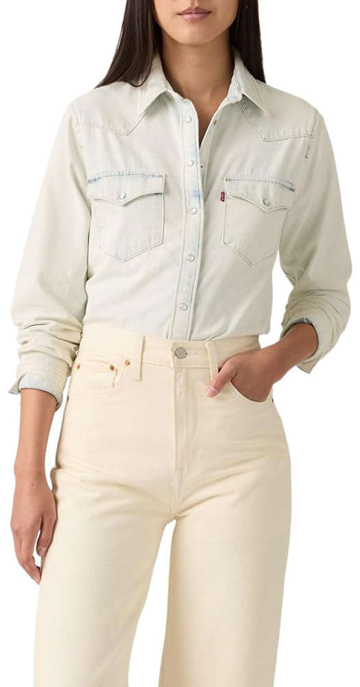 Levi's Ultimate Western Camisa para Mujer (también Disponible en Plus)