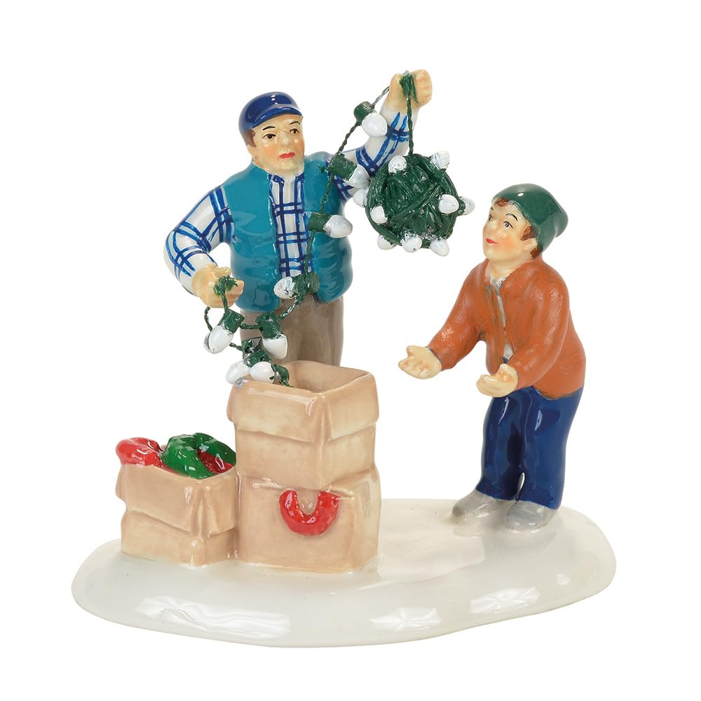 Department 56 Snow Christmas Vacation Clark and Rusty Figura Village Accesorio, Multicolor