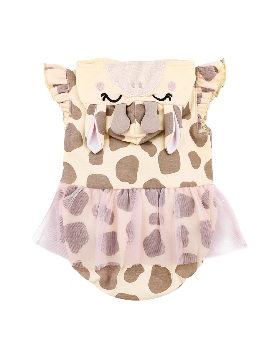 Baby Creysi Vestido Jirafa para Bebé Niña Pack de 2 Algodón Hipoalergénico