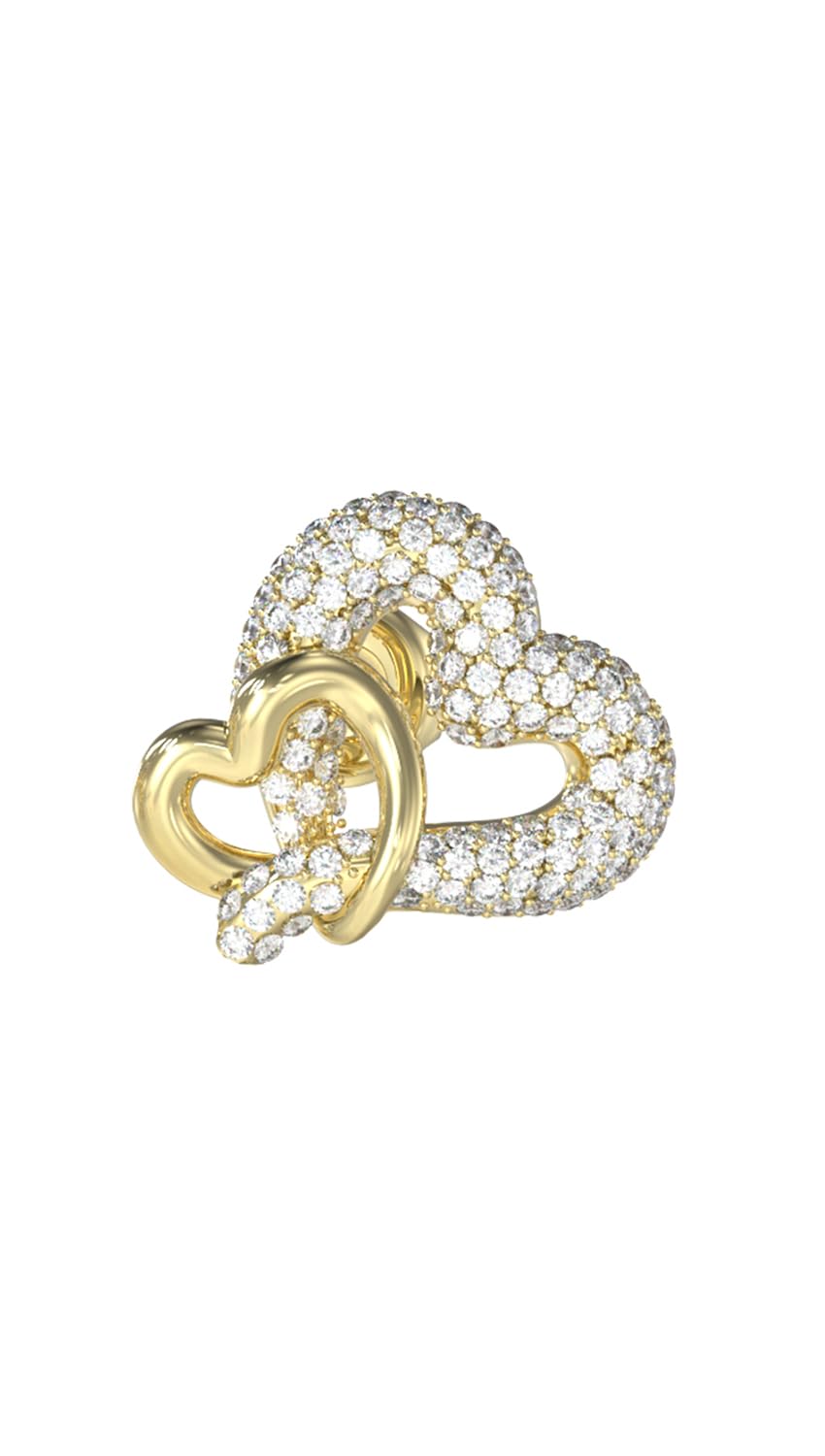 GUESS Aretes para Mujer LOVE BITES color Dorado