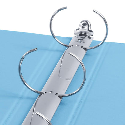 Cardinal 79552 - Carpeta de 3 anillos, carpetas para escuela y oficina, duraderos de 1.5 pulgadas, anillos redondos, capacidad para 350 hojas, vista de presentación ClearVue, antiadherentes, varios