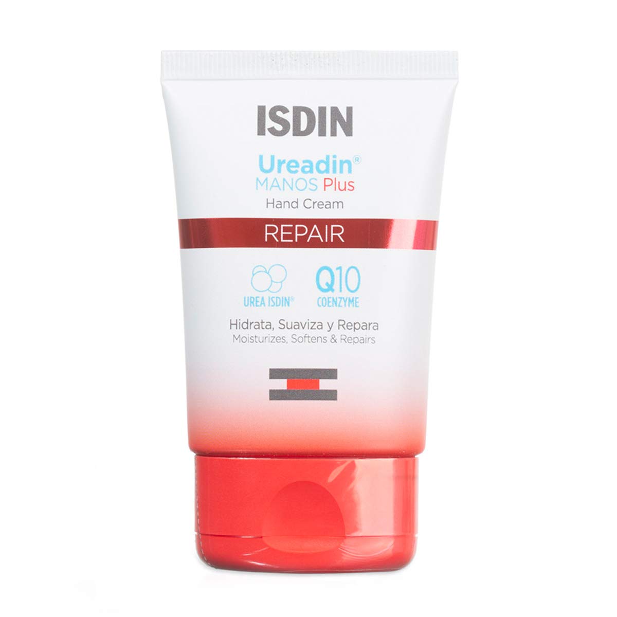 Isdin Crema de manos hidratante Ureadin Manos Plus 50 ml + SI-NAILS Fortalecedor con ácido hialurónico para uñas débiles y dañadas, hidrata también las cutículas, Acabado Invisible, 2.5 ml