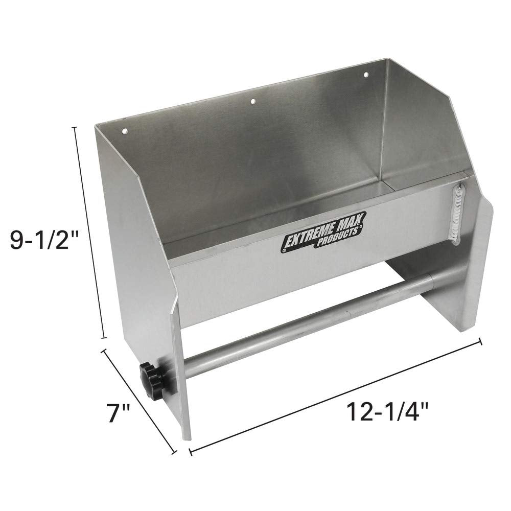 Extreme Max 5001.6035 - Organizador de Aluminio para Limpieza de Mano para Remolque de Carreras Cerrado, Tienda, cochera, Almacenamiento