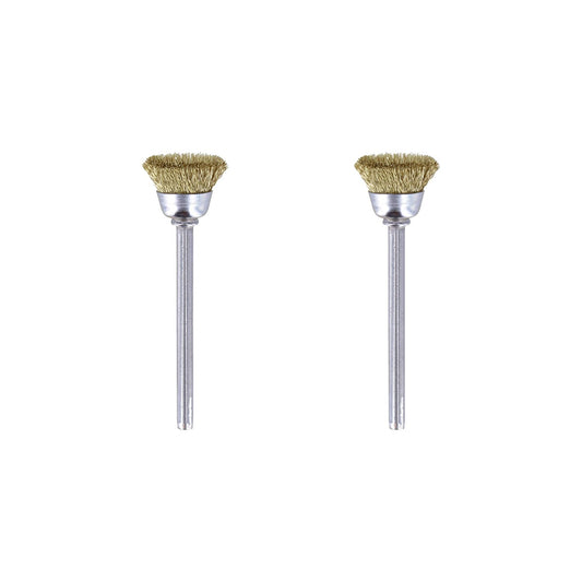 Dremel 536 Cepillo de Latón Copo de 12,7mm - 2 piezas
