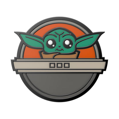PopSockets - Empuñadura para teléfono con Soporte expandible, Agarre calcomanía, PopOut, Starwars - Grogu Pod
