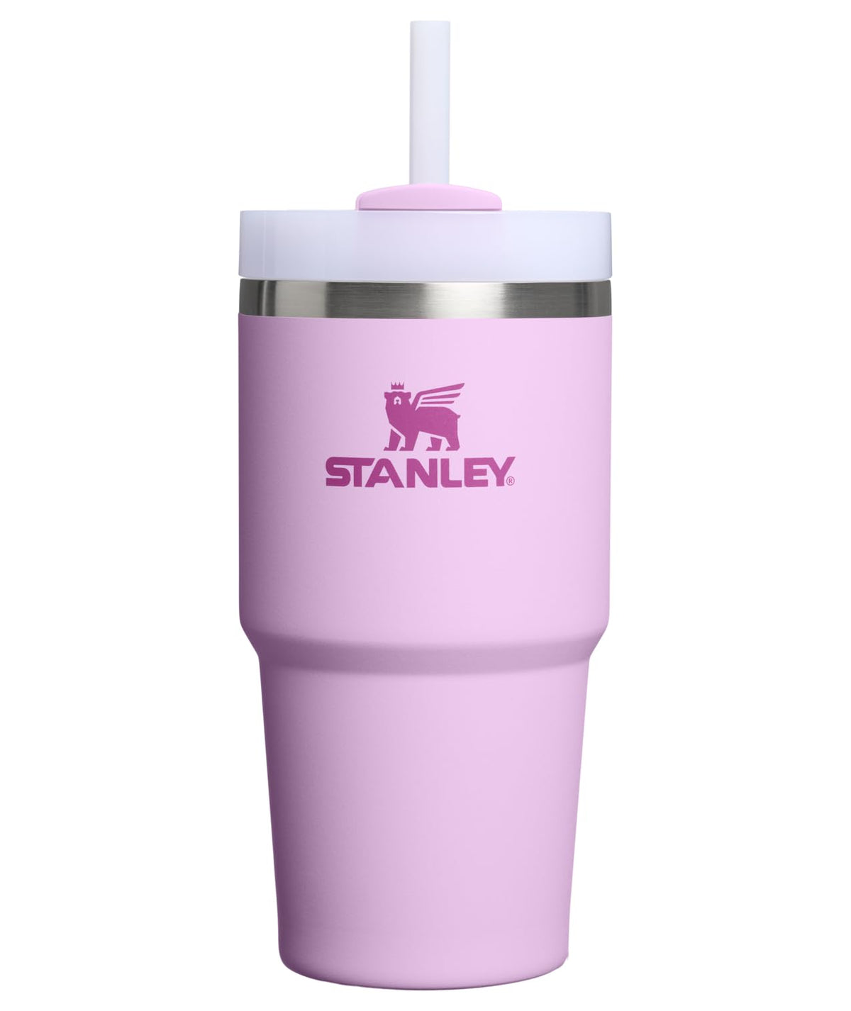 Stanley Quencher H2.0 Vaso con Popote y Tapa FlowState - 20 Ounces - Soft Orchid