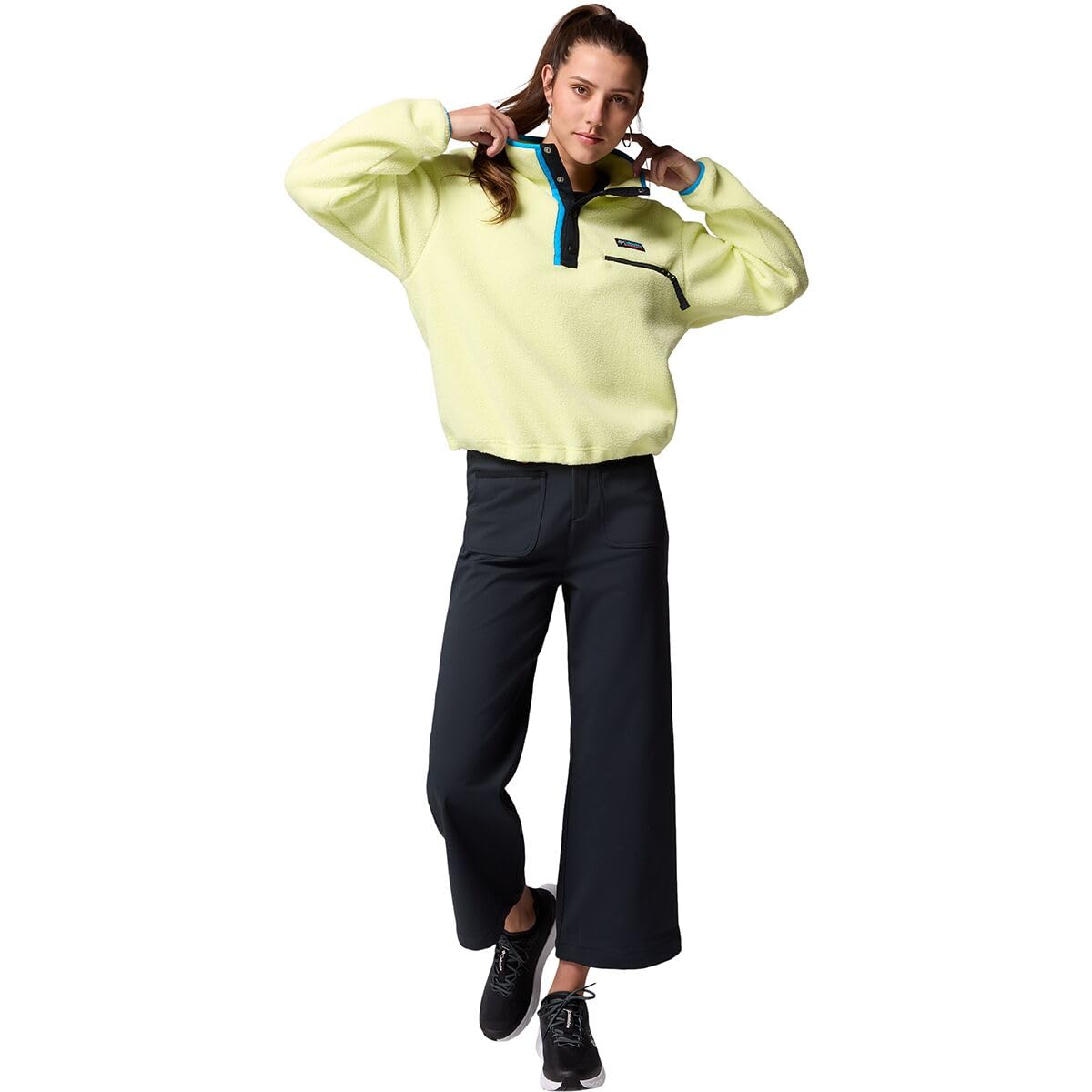 Columbia Helvetia™ Ii Cropped Half Snap Fleece Forro polar sin cierre Mujer