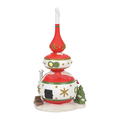 Department 56 North Pole Village Finny's - Adorno para casa iluminada, 9.5 Pulgadas, Multicolor