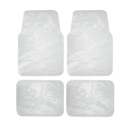 Surtek TA4T Juego de tapetes para Auto, 4 Piezas, Color Transparente