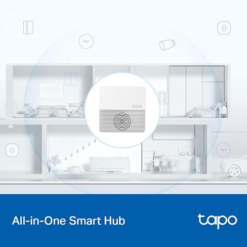 TP-Link Tapo H200 HUB Inteligente para 4 Timbres/Cámaras y 64 Sensores
