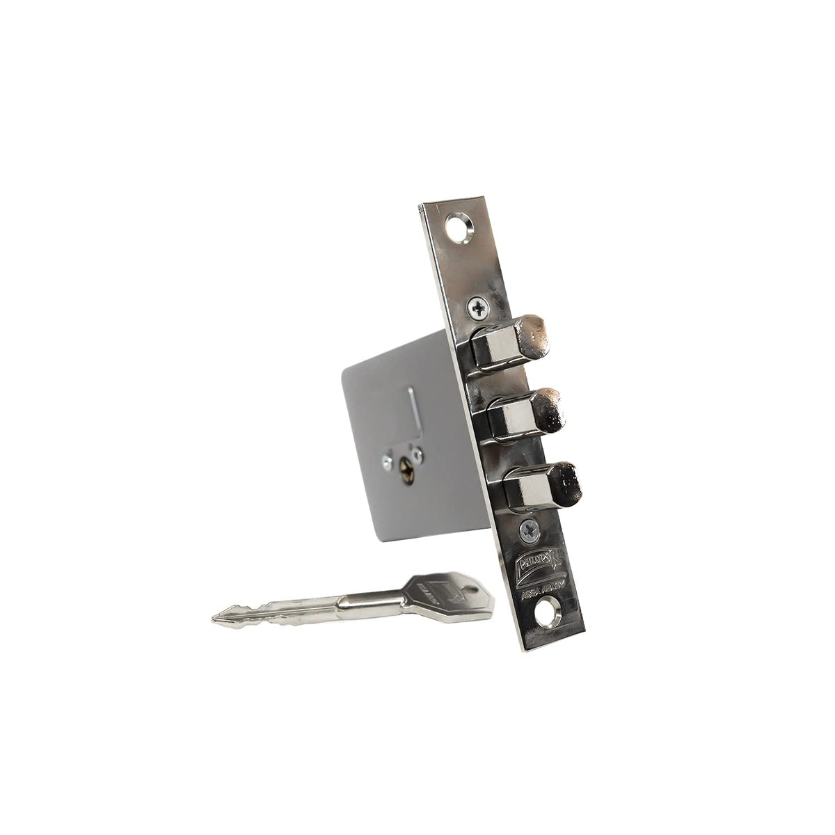 Phillips Cerrojo de Embutir X-1000 BOLT 3 Bulones Llave Tetra Latón