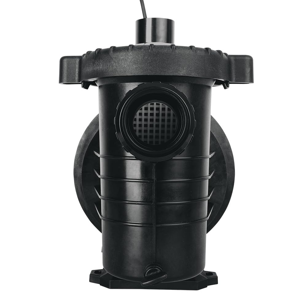 Igoto BP-1 Bomba de Piscina 1 HP 325W IP65 para Alberca Alto Flujo 325 L/min Altura 12 m Silenciosa y Potente Multivoltaje 110/220V Conexión 2” NPT Uso Doméstico y Filtración