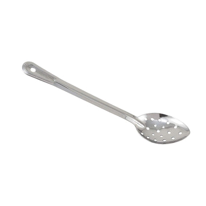 Winco Cuchara perforada de acero inoxidable, 15 pulgadas