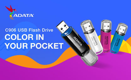 Memoria Flash ADATA C906 32GB USB 2.0 Azul (AC906-32G-RWB)