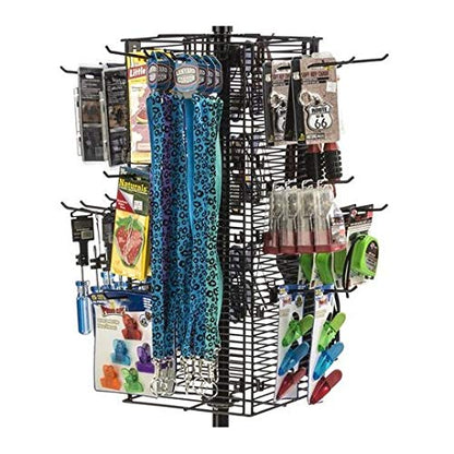 NAHANCO GWH8B Gwh8 8" Black Gridwall Hooks (Pack of 12)