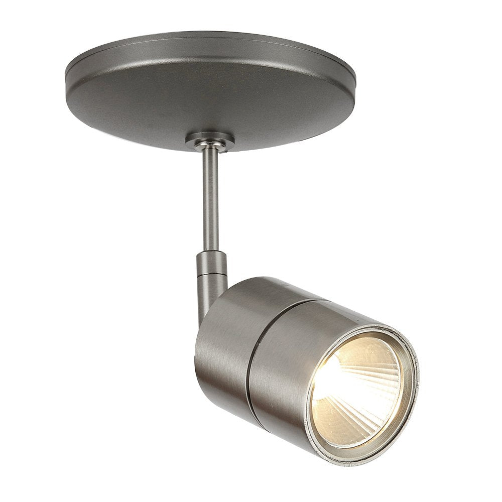 Tecnolite - Lámpara Spot LED de Sobreponer Dirigible 12 W, Luz Suave Cálida, LED integrado