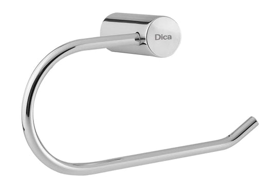 DICA, Portarollo sin Cubierta, Acero Inoxidable, Acabado Cromo Largo 149.6mm, 3 Años de Garantia, 1517