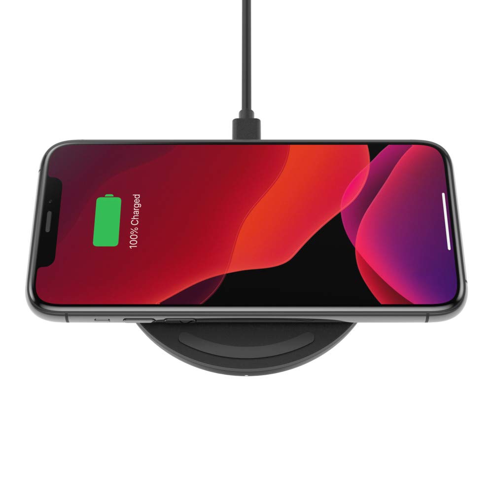 Belkin BBB001-BK-2PK Pad cargador inalámbrico 10W, Negro
