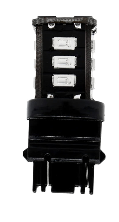 Hella 358250082 Set de 2 Focos Mini LED 3157 Luz Roja de 6000K para Uso Exterior 12V 3W